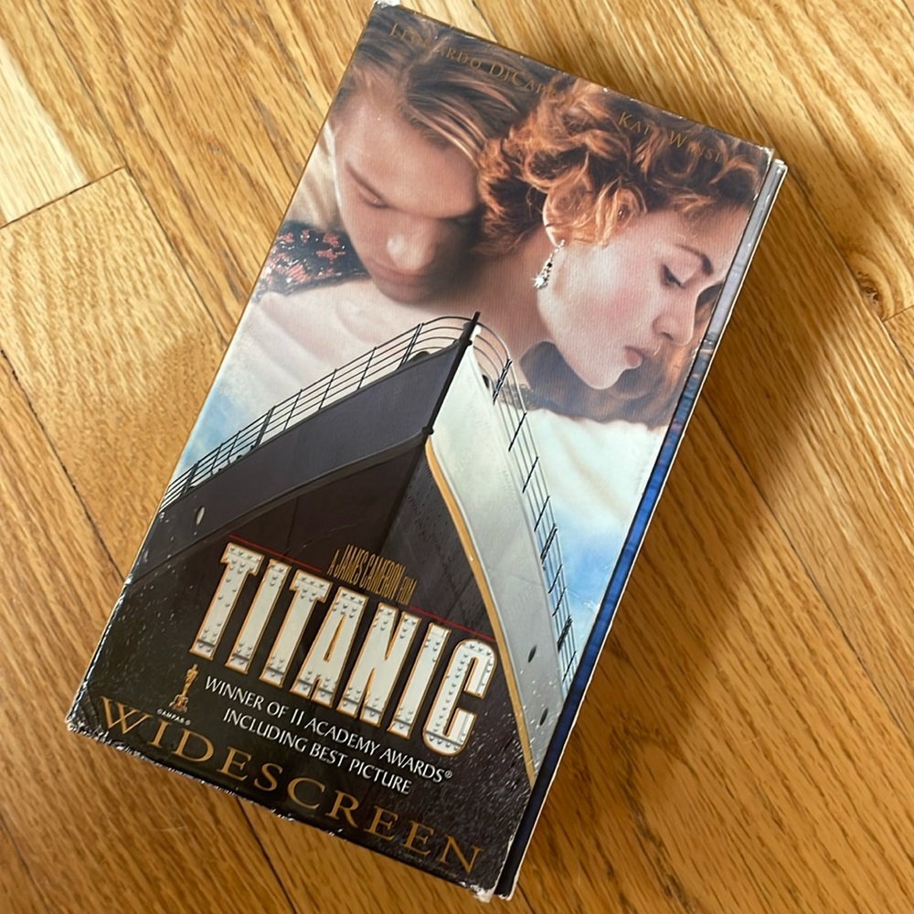 Titanic Movie VHS Box Set